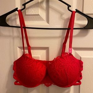 NWT Pink Push up bra 34d